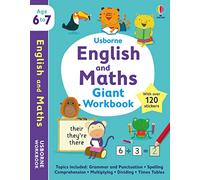 Usborne English and Maths Giant Workbook 6-7 (Usborne Workbooks)