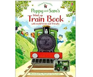 Usborne Farmyard Tales Poppy and Sam's Wind-up Train Book