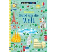 Usborne Minis: Rätselbuch - Rund um die Welt: klein, aber oho - Rätselbuch im Mini-Format - mit Lösungen - für Kinder ab 6 Jahren