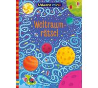 Usborne Minis: Weltraumrätsel: klein, aber oho - Rätselbuch im Mini-Format - mit Lösungen - für Kinder ab 5 Jahren