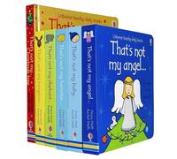 Usborne That's not my Collection 6 Books Set By Fiona Watt (Angel, Baby, Hamster, Elephant, Kangaroo & Christmas Tree)