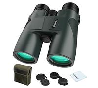 USCAMEL Prismáticos para observar los pájaros, diseño Militar HD, para Caza Profesional, 10 x 42 cm, Color Verde Militar