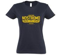 USCSS Nostromo IV Mujer Girlie Women T-Shirt - Prometheus Corporation Weyland Alien Yutani Logo Tamaños S - 5XL