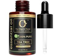USDA Organic Tea Tree Essential Oil - 100% Pure & Natural - Best for Skin, Hair, Face, Foot Soak, Body Wash, Face Wash - Therapeutic Grade Essential Oil - 1 Fl Oz