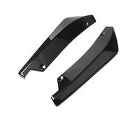 USDGIW para B&MW F13 G11 G12 F01 F02 F87 F80 F83 F82 F90 F10M F13M F12M M8 Z4 E89 2 Uds Universal Coche Parachoques Trasero Alerón Difusor Labio Parachoques Delantero (Color : Black)