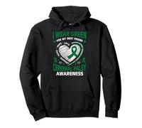 Use Green For Friend Conciencia del síndrome de parálisis Cerebral Sudadera con Capucha