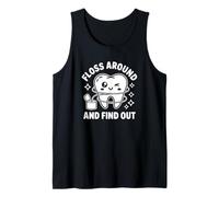 Use Hilo Dental y descubra - Dentista Divertido Camiseta sin Mangas