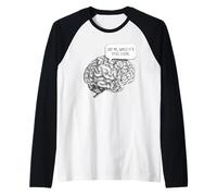 Use Me, While It's Still Legal: Free Speech & Thinking Brain Camiseta Manga Raglan
