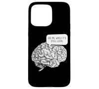 Use Me, While It's Still Legal: Free Speech & Thinking Brain Carcasa para iPhone 15 Pro MAX