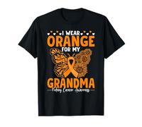 Use Naranja para el Mes de concientización sobre el cáncer de riñón de la Abuela Camiseta