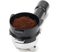 USEAMIE Embudo dosificador de 54 mm para portafiltros Breville Barista Express, Touch, Pro, Infuser, Bambino, Duo-Temp Pro, apto para lavavajillas, color negro