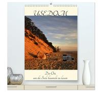 Usedom (hochwertiger Premium Wandkalender 2026 DIN A2 hoch), Kunstdruck in Hochglanz: Analoge Fotografie. Die Ostseeinsel, wo die Seele baumeln kann.