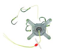 usefulbeauty Anzuelos de | Jaula de Cebo Trampa, fácil manejo para Kayak, río, Principiantes, Perca, Lago, Estanque, Aguas silenciosas