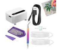 usefulbeauty Bolígrafo de pintura de arte de perforación, bolígrafo inalámbrico con alta succión para , recompensas en el aula, equipo de pintura portátil para niños y adolescentes