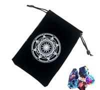 usefulbeauty - Bolsa de tarot para tarot (12 x 18 cm), diseño de cordón y bolsa de tarot, b, Se référer au descriptif, Consulte la descripción