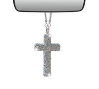 usefulbeauty Charm para espejo retrovisor | Encanto para espejo retrovisor de coche, ornamento cristiano interior colgante accesorios religiosos para mujeres familia iglesia casa dormitorio salón
