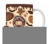 usefulbeauty de café Halloween, tazas de cerámica de Halloween - Taza de té con patrón de calabaza fantasma | Taza de temporada espeluznante - Decoración de - de cerámica de taza de