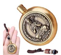 usefulbeauty DURANTE LLAVE DE CARRA, Cadena de llave | Cadena de llave de estilo chino de latón vintage - Cordón hecho a mano antiguas llaves chinas antiguas para, Mahasthamaprapta