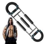 usefulbeauty Entrenador de fuerza de brazos, dispositivo de entrenamiento para músculos pectorales, resistencia ajustable en forma de U, 20-100 kg, dispositivo de entrenamiento de fuerza para casa