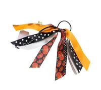 usefulbeauty Gomas para el cabello de Halloween, Gomas para el cabello de Halloween, Coleteros de cinta de calabaza, Soportes para coletas, lazos para el pelo, bandas elásticas para el pelo para niños