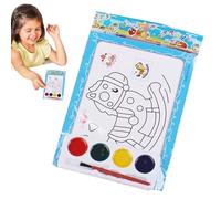 usefulbeauty Hojas para colorear con agua, papel para colorear para - Tarjetas para colorear de agua,Bloque de arte educativo de acuarela, tarjetas creativas para colorear con agua para, suministros