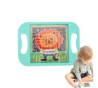 usefulbeauty - Juguete de laberinto de perlas, laberinto de cuentas de mano,Maze de equilibrio Teaser del cerebro - Partido educativo favoritos, Kids Teens Activity Board for Children's Day, Pascua