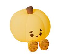 usefulbeauty Luz Nocturna para Niños, Linda Luz Nocturna De Silicona De Calabaza - Lámpara táctil recargable con forma de calabaza,Bonita lámpara Led, lámpara de noche, decoración de dormitorio con