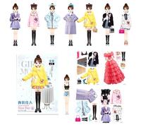 usefulbeauty Magnético Vestir para Niñas,Kits De Vestidos Magnéticos Princesas | Juego Educativo De Imitación Y Aprendizaje - Actividad para Cumpleaños Halloween Navidad