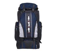 usefulbeauty - Mochila para bicicleta de montaña, mochila de camping, mochila ligera de camping y senderismo, mochila de camping de 100 l resistente a desgarros y al agua, mochila de senderismo, Azul