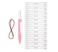 usefulbeauty Stencil para cejas | Accesorios De Maquillaje Molde De Cejas, Stencil Reutilizables Prácticas - Para Mujeres y Niñas Para Uso Diario Citas Viajes y Salón
