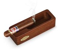 Usewire Cenicero, cenicero de madera, cenicero de cigarrillos, cenicero de cigarrillos, cenicero útil para decoración de oficina en casa, cenicero de viaje, cenicero de viaje portátil, regalo para