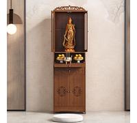 USFJATI Mesa de Altar Personal,Gabinete de Oración Budista Altar Budista,Mueble de Nicho Budistas,Se Utiliza para Rituales Budistal y Oraciones a Los Santos en Casa.