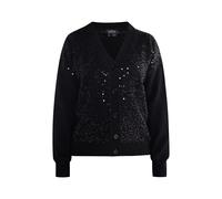 usha BLACK LABEL Cárdigan 'Nowless' negro M-L EUR