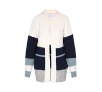 usha BLUE LABEL Cárdigan crema / azul noche / gris M-L crema / azul noche / gris