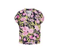 Usha Blusa azul noche / verde hierba / rosa S EUR