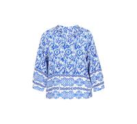 usha FESTIVAL Blusa 'Fashion Look' azul / azul cielo / offwhite XL azul / azul cielo / offwhite