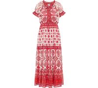 usha FESTIVAL Vestido rosa pastel / rojo / negro / blanco 42 rosa pastel / rojo / negro / blanco
