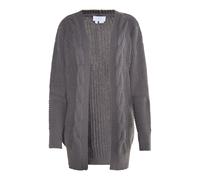 usha WHITE LABEL Cárdigan 'Teylon' gris oscuro XL-XXL EUR