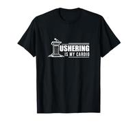 Ushering Is My Cardio Funny Usher Apreciación Un Usher Orgulloso Camiseta