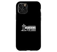 Ushering Is My Cardio Funny Usher Apreciación Un Usher Orgulloso Carcasa para iPhone 11 Pro