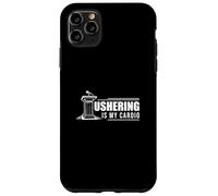 Ushering Is My Cardio Funny Usher Apreciación Un Usher Orgulloso Carcasa para iPhone 11 Pro Max