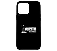 Ushering Is My Cardio Funny Usher Apreciación Un Usher Orgulloso Carcasa para iPhone 13 Pro Max