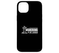 Ushering Is My Cardio Funny Usher Apreciación Un Usher Orgulloso Carcasa para iPhone 14 Plus