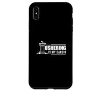 Ushering Is My Cardio Funny Usher Apreciación Un Usher Orgulloso Carcasa para iPhone XS Max