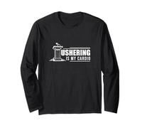 Ushering Is My Cardio Funny Usher Apreciación Un Usher Orgulloso Manga Larga