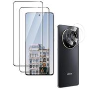 uShield Protector Pantalla Completa para Honor Magic 6 Lite Cristal Templado, Vidrio Cristal Templado [De Punta a Punta] [Sin Burbujas] [Anti-Scratch] [Sensible al Tacto] 2+2 Piezas