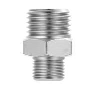 USHOBE Adaptador Diseño de Desconexión Rápida de Manguera de Aerógrafo de Cobre y Alta Durabilidad Plata para Compresores y Pistolas de Pintura