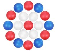 USHOBE Balones de Tenis de Mesa Rebotes Ligeros de Colores de Plástico PP 120 y Adecuadas para Actividades de Fiesta y Eventos Escolares