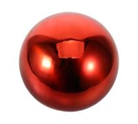 USHOBE Bola Espejo de Jardín Naranja de 15cm en Acero Inoxidable