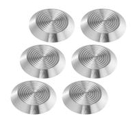 USHOBE Clavos Táctiles Antideslizantes y Duraderos de Acero Inoxidable para Guía de Ciegas, 6 Piezas para Seguridad en Caminos y Espacios Públicos